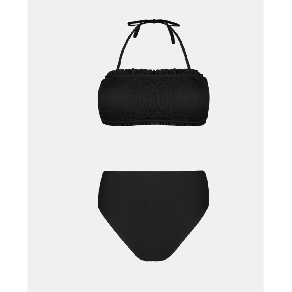 NWT CUPSHE Bikini Set Swimsuit Bandeau Size Large - Picture 6 of 9